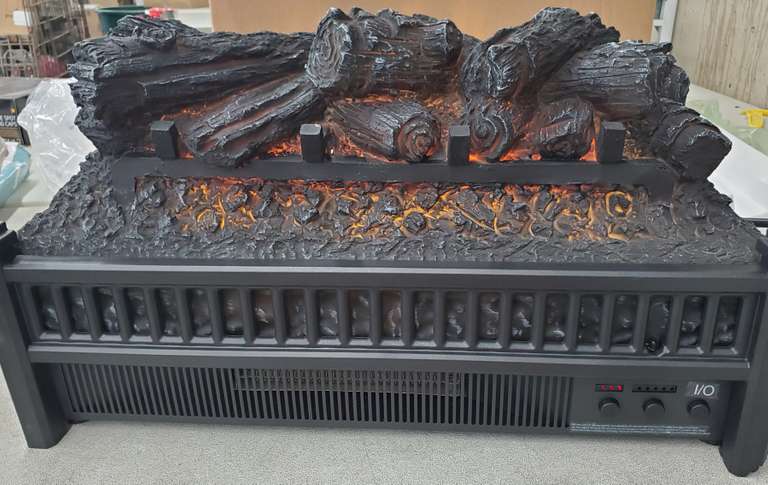 **See Note**Pleasant Hearth LH24 Electric Log Insert with Heater