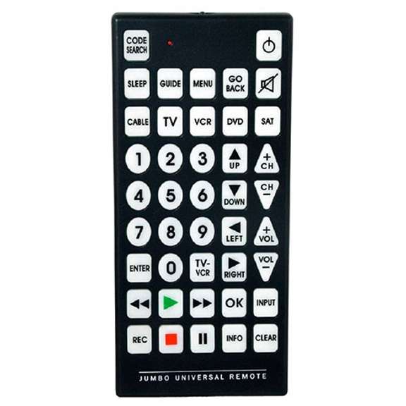 QFX REM115 Jumbo 81 Universal Remote Control New/Open Box item