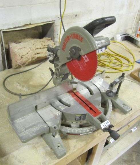 Porter Cable 3802 12" Compound Miter saw - Mark Van Hook, Auctioneer
