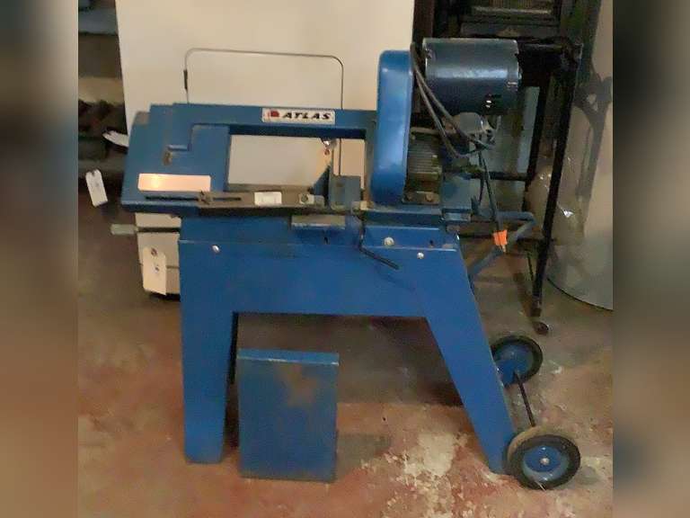 Atlas Bandsaw. Worked when tested.