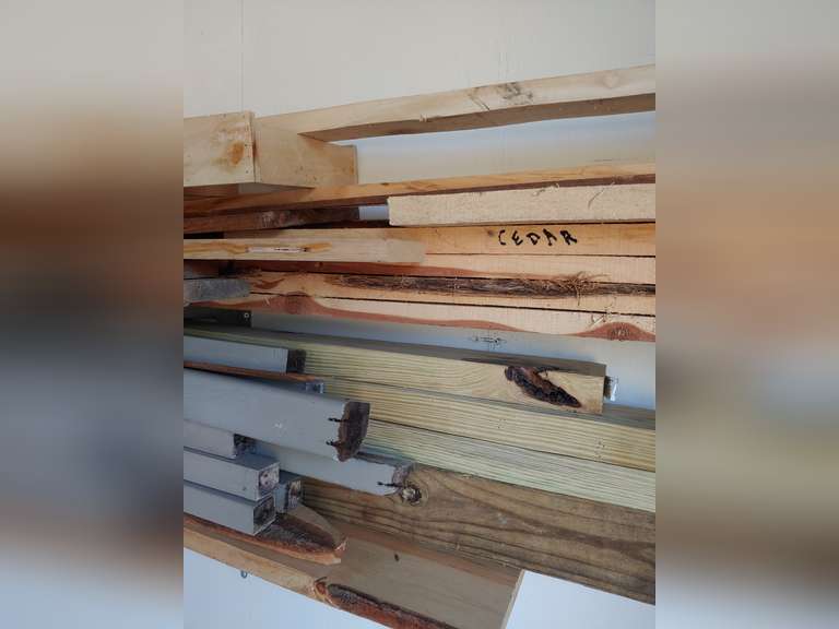 Miscellaneous stack of lumber