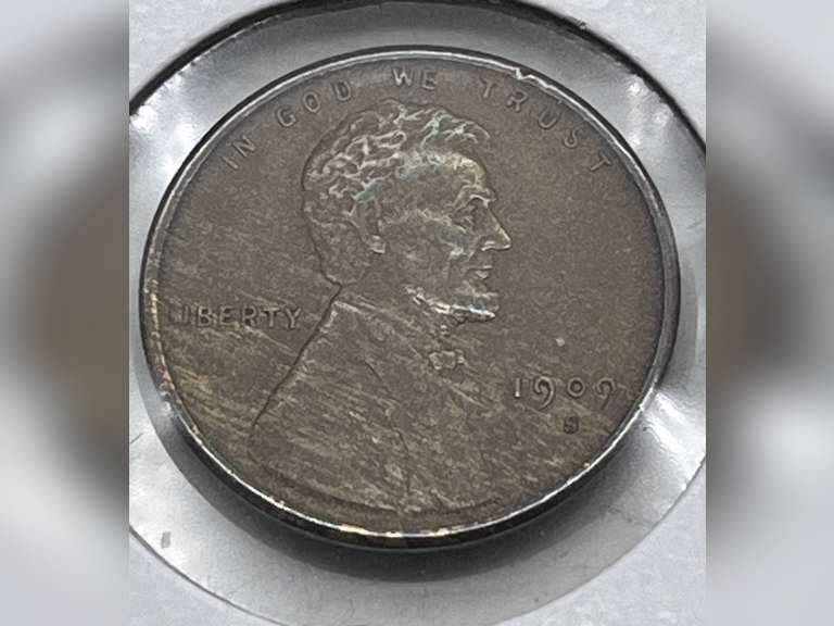 NICE RARE 1909S VDB Lincoln Cent Key Date with Nice Details