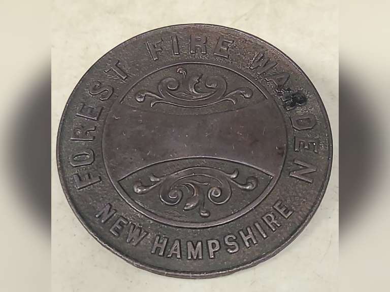 Forest Fire Warden Badge New Hampshire