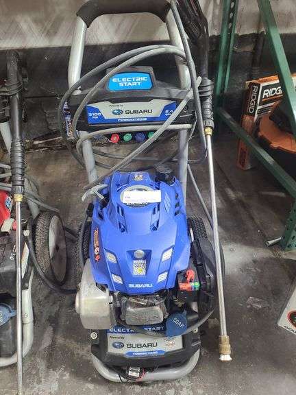 Powerstroke 3100 PSI Pressure Washer Subaru Gas power, Untested - NW