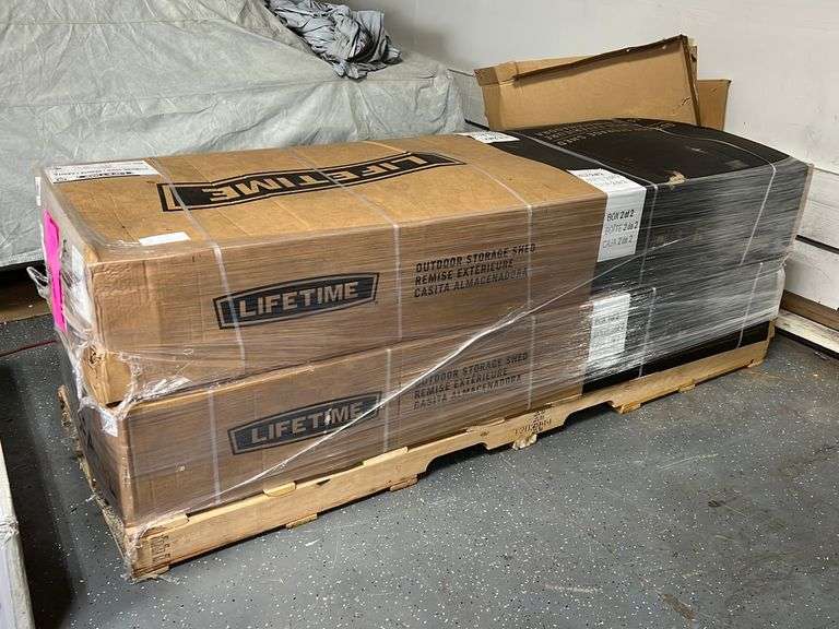 Lifetime 8ft x 12.5ft Outdoor Storage Shed NW Asset Services