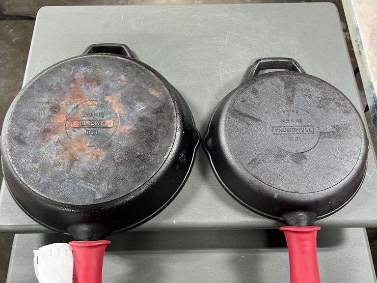 (2) Tramontina Cast Iron Pans NW Asset Services
