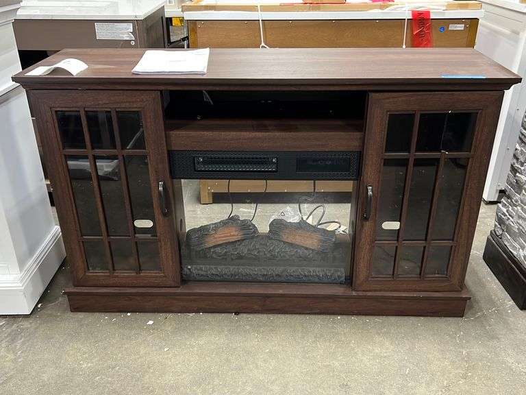 Allen + Roth Electric Fireplace Media Mantel NW Asset Services