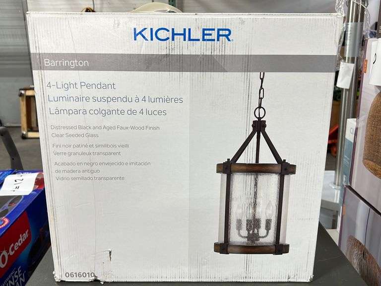 Kichler Barrington 4Light Pendant NW Asset Services