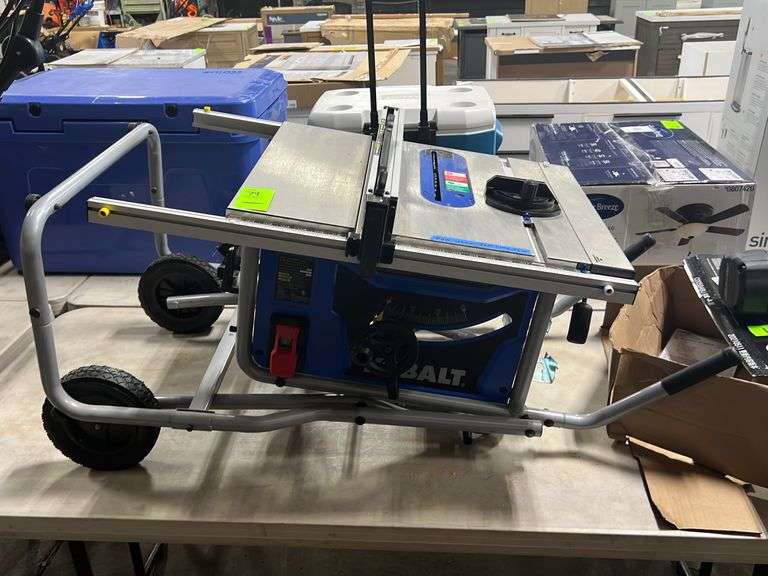 Kobalt 10" Table Saw *Used/Runs NW Asset Services