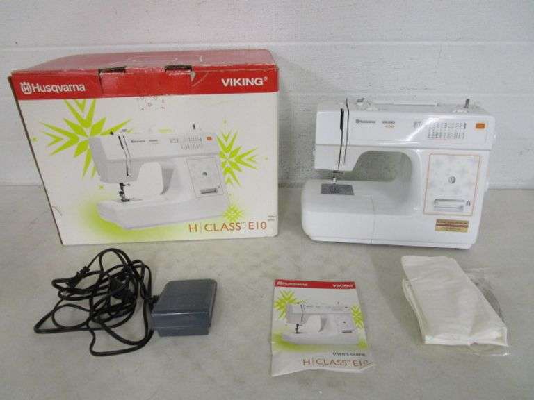 Husqvarna Viking H Class E10 Sewing Machine Oberman Auctions