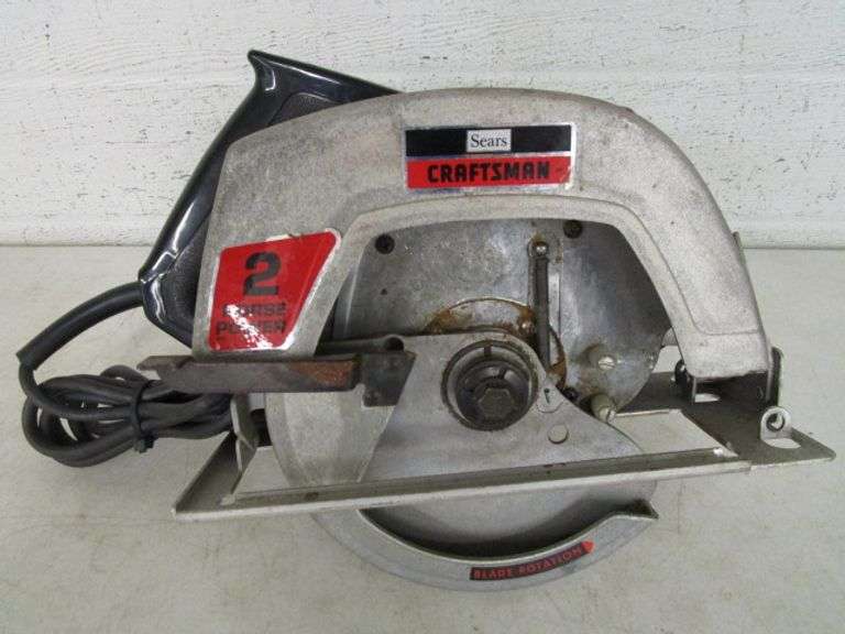 Craftsman 2 HP Circular Saw - Oberman Auctions