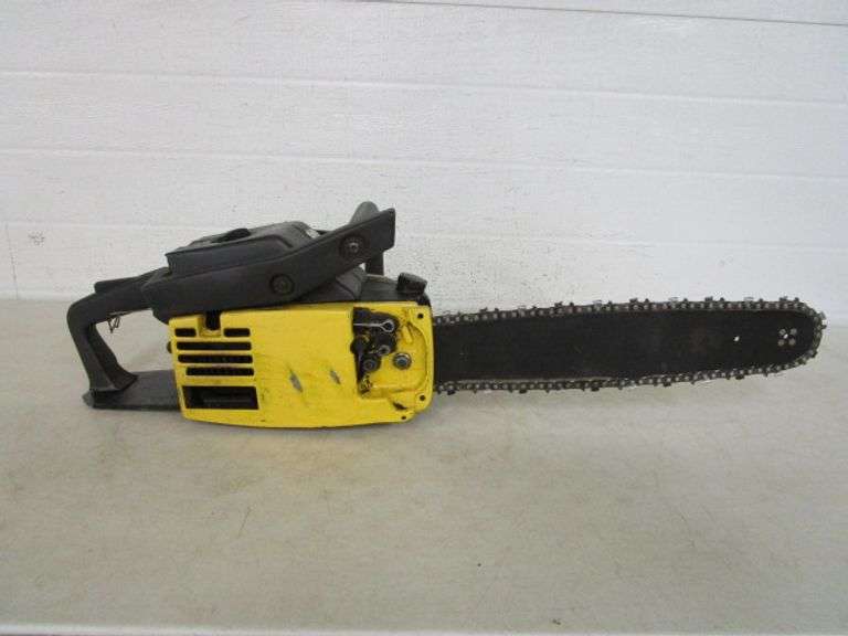 McCulloch PM 605 18" Chain Saw Oberman Auctions