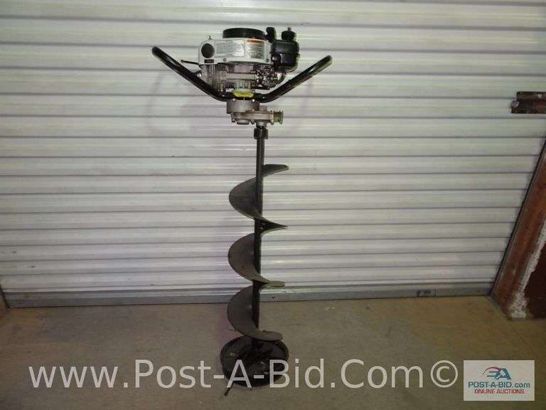 Jiffy 30 Ice Auger, Elsenpeter Auctions & Real Estate, Inc. dba Post