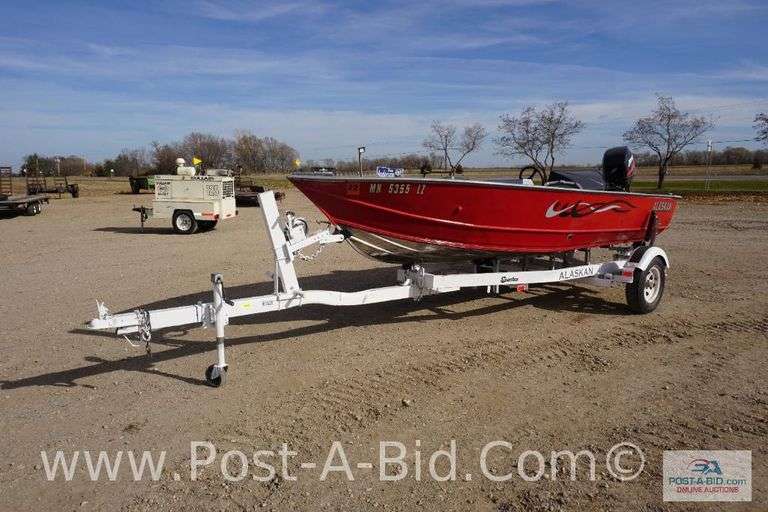 1978 Gregor Alaskan All Welded Aluminum 16' Boat Elsenpeter Auctions
