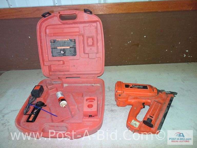 Paslode Framing Nailer Wi Elsenpeter Auctions & Real Estate, Inc. dba