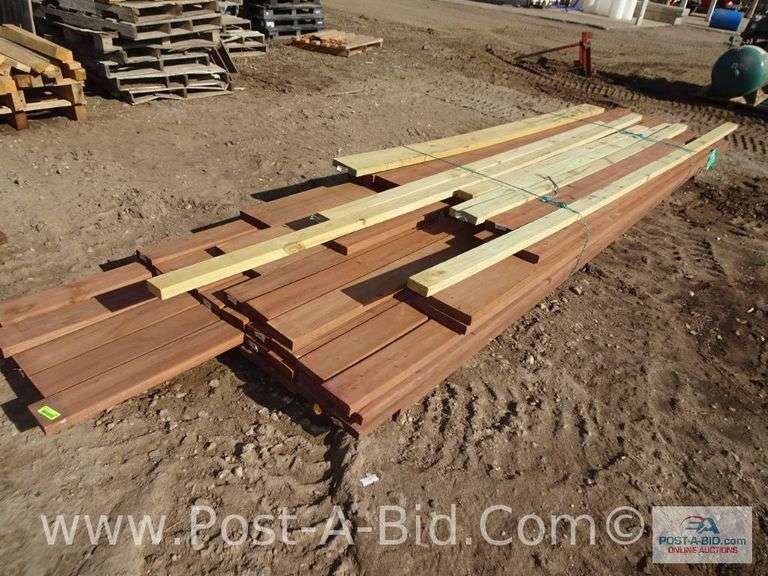 Bundle Of Treated 2x6 Lum Elsenpeter Auctions & Real Estate, Inc. dba