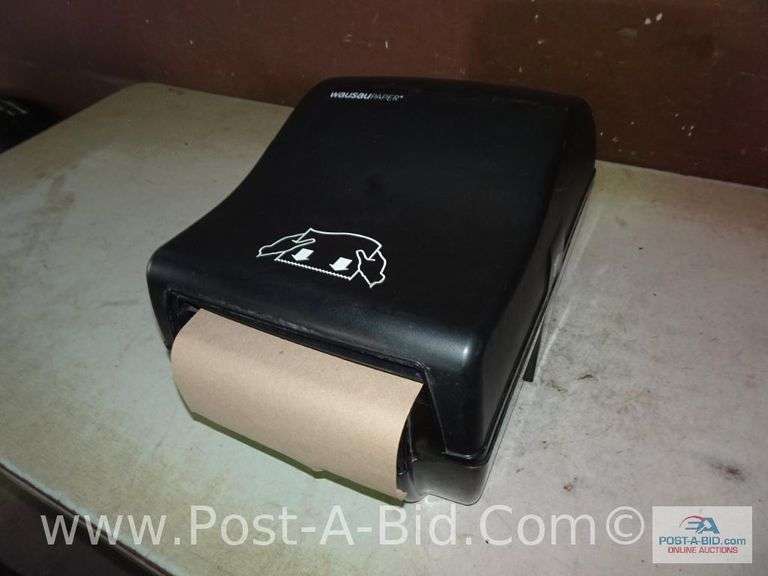 Wausau Paper Towel Dispen Elsenpeter Auctions & Real Estate, Inc. dba