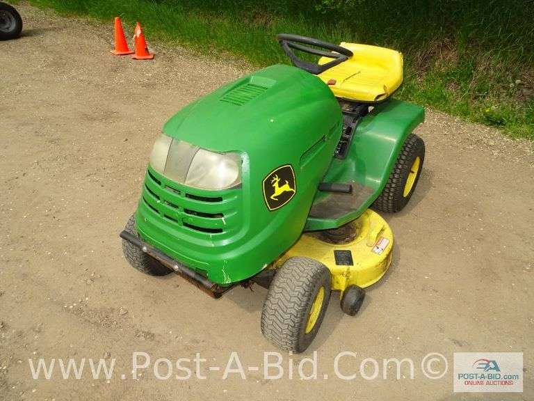 John Deere Riding Lawn Mo Elsenpeter Auctions & Real Estate, Inc. dba