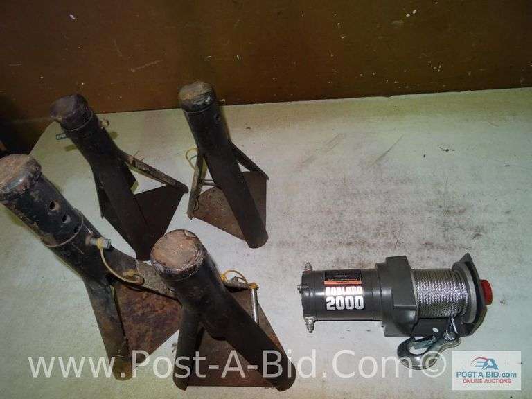 Badland Utility Winch, 2000 lb Elsenpeter Auctions & Real Estate, Inc