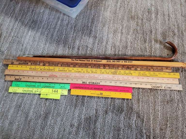 Yard Sticks and Walking Cane Parrott Marketing Group