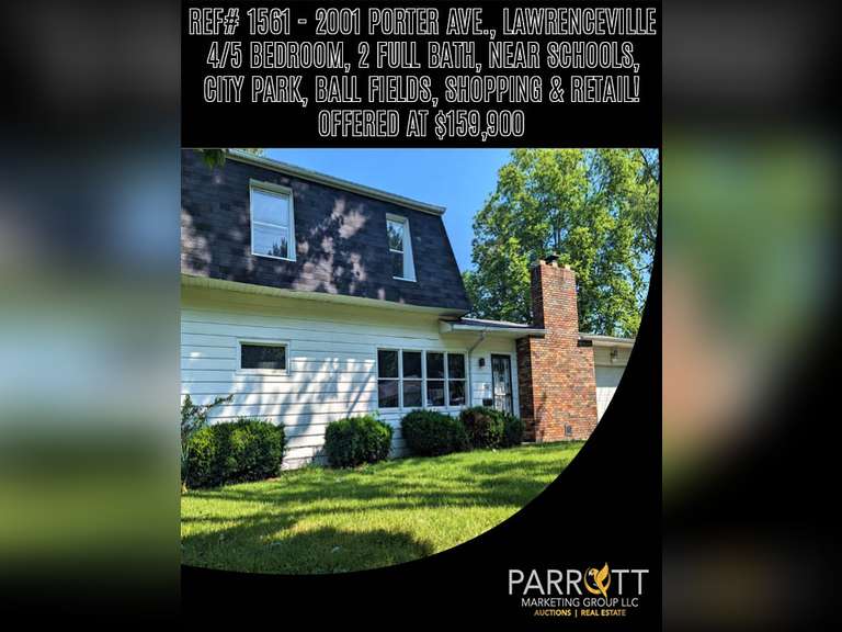 *NEW LISTING* 2001 Porter Avenue, Lawrenceville, IL Parrott Marketing