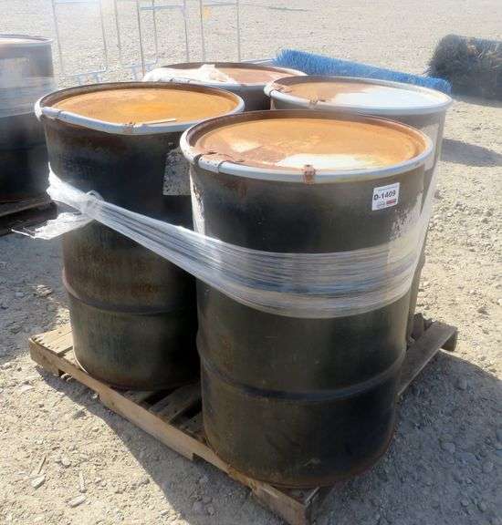 D1409 Food Grade Barrels (4) Pickett Auction Service