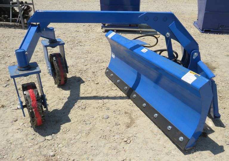 E1559 Unused AGT Skid Steer Grader attachment Pickett Auction Service