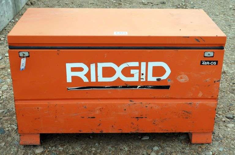 F823 Ridgid Jobsite Box Pickett Auction Service