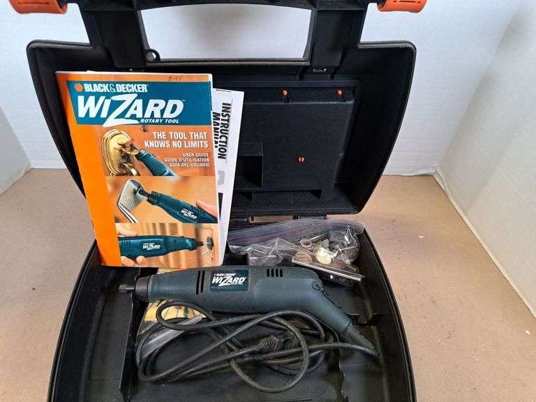 Black & Decker Wizard Rotary Tool - Paxbid Auction