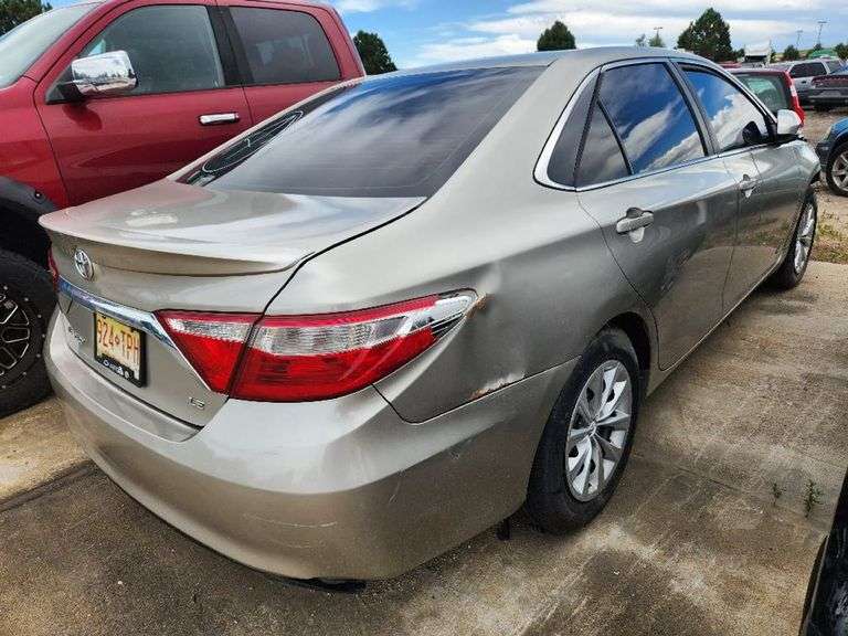 2016 TOYOTA CAMRY Peak Auto Auctions