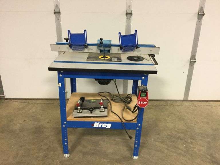 Kreg Router Table w/Router Peterson Land & Auction LLC