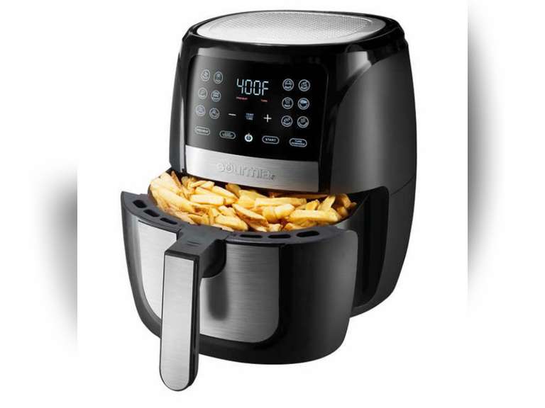 Gourmia 6 Quart Digital Air Fryer 56.99 Quarter Price