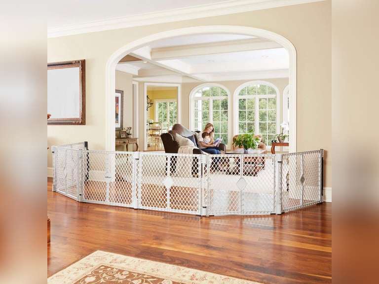 Toddleroo by North States Superyard 6 Panel Baby Play Yard/Barrier with