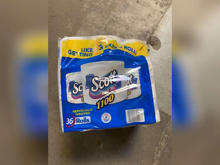 Scott 1100 Unscented Bath Tissue, 1ply (35 Rolls = 1100 Sheets Per Roll) Individually Wrapped