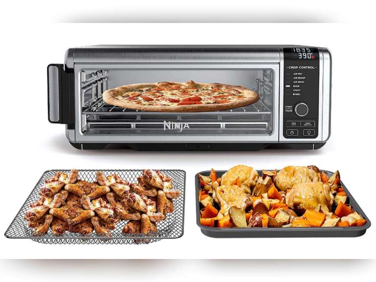 Ninja SP100 Foodi™ Digital Air Fry Oven in Black and Silver, Convection