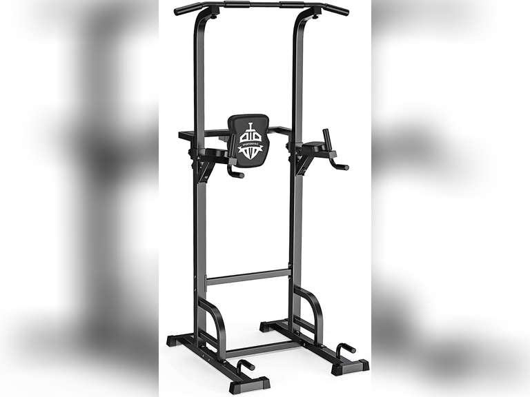 Sportsroyals Power Tower Dip Station Pull Up Bar for Home Gym Strength