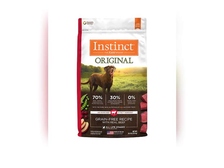Nature's Variety Instinct Original Grain Free with Real Beef Dog Food