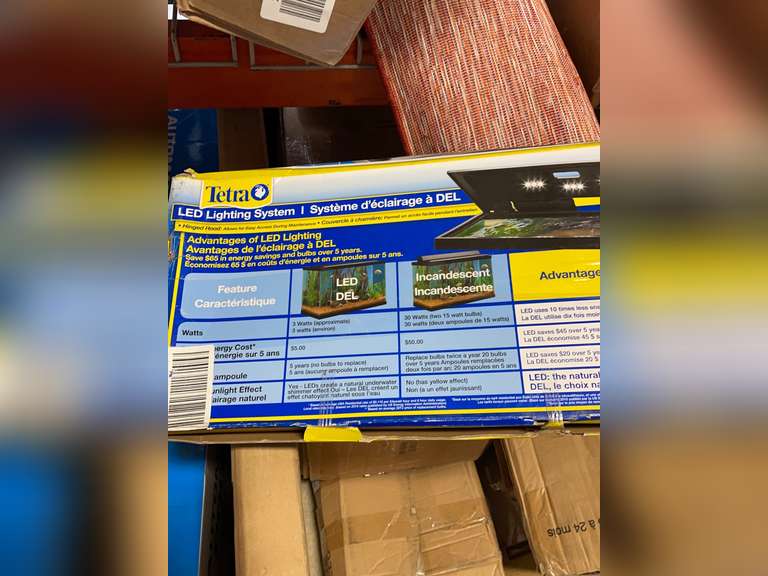 Tetra LED Aquarium Hood, Low Profile, Energy Efficient Hood with