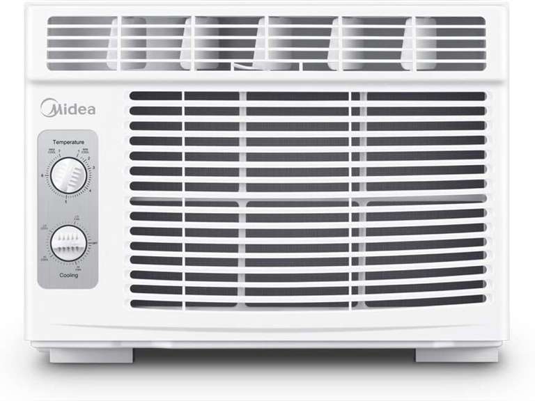 Midea 5,000 BTU EasyCool Window Air Conditioner and Fan Cool up to