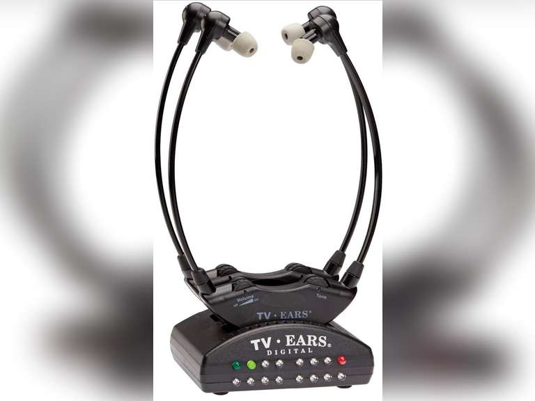 TV Ears Dual Digital Wireless Headset System, Use 2 headsets at same