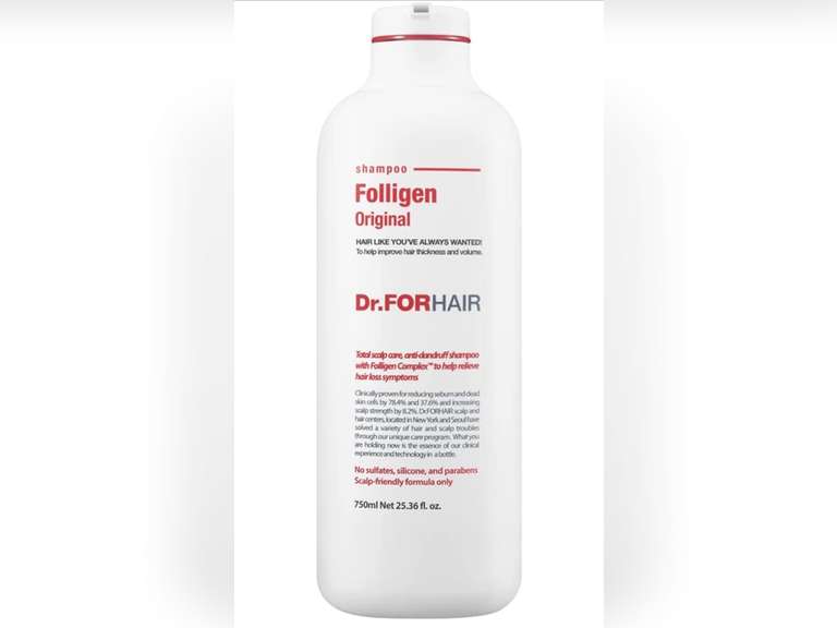 Dr.FORHAIR] Folligen Shampoo (750 ml/25.36 fl.oz) for Relieving Hair