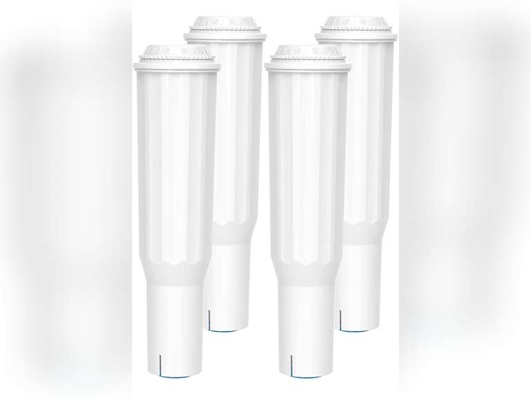 4 Pack CLEARYL/CLARIS White Water Filter Compatible with Jura F7, F8