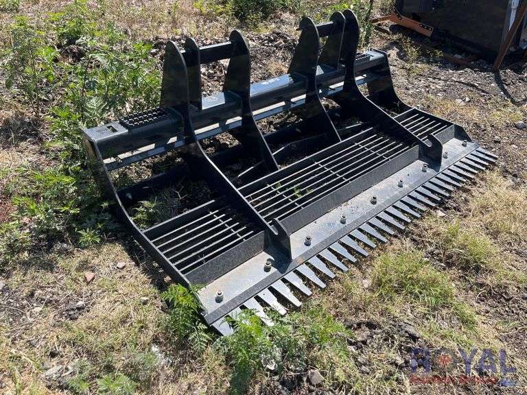 2022 Wolverine Skid Steer Landscape Attachment Royal Auction Group
