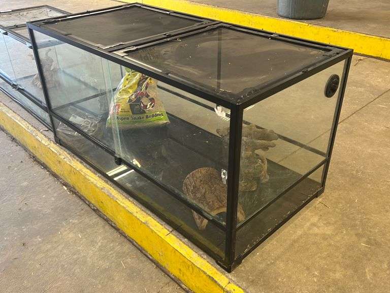 120 Gal Reptile Starter Tank w/ Locking Lid & Key Rogers Community