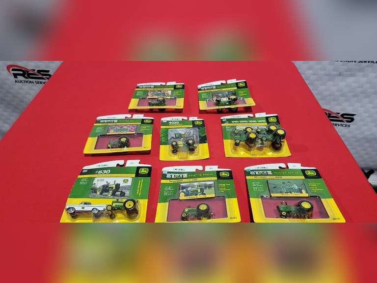 Assorted Model John Deere Toys RES Auction Services