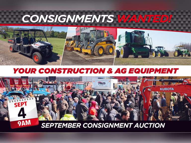 RES Equipment Consignment Auction RES Auction Services