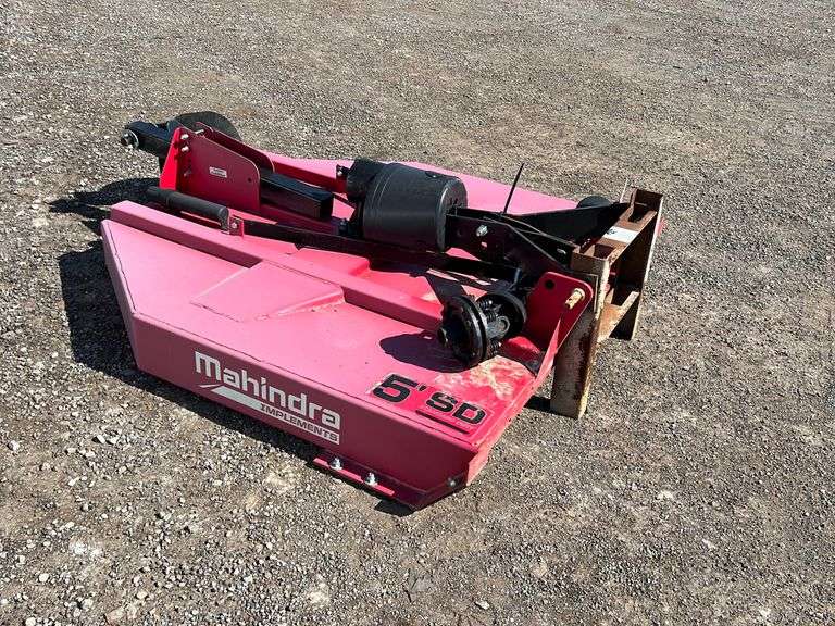 "ABSOLUTE" Mahindra 3pt Rotary Brush Hog RES Auction Services