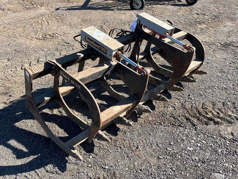 "ABSOLUTE" 78" Grapple Quick Attach Bucket RES Auction Services