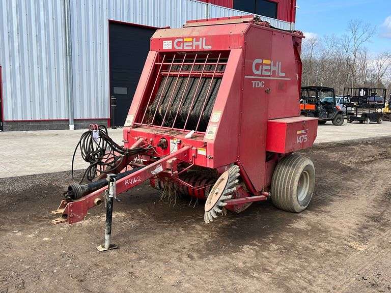 "ABSOLUTE" Gehl 1475 Round Baler RES Auction Services