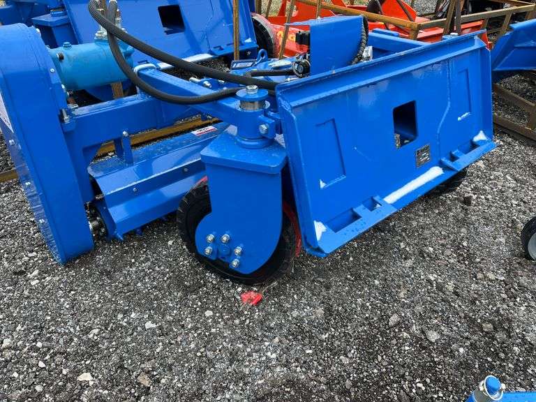 "ABSOLUTE" 2022 TOPCAT SSSCR72 72in Harley Skid Steer Power Rake RES